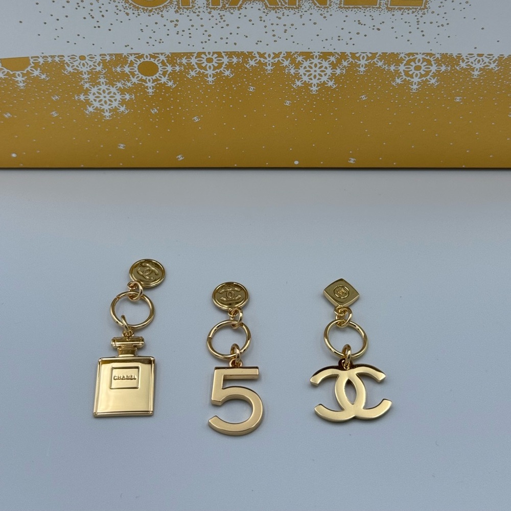 Chanel Gold Charm Set